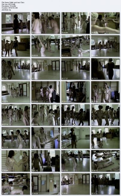School of the ballet and the jazz a class for nudists [Nudism-Planet]