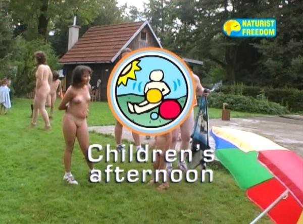 Children's afternoon - camp of nudists [Nudism-Planet]