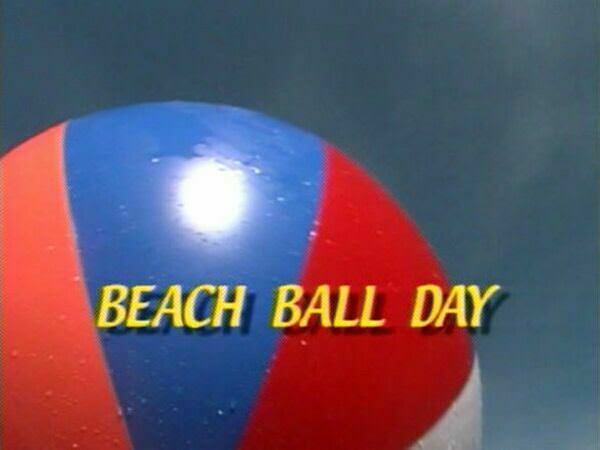Nudists play a big ball on a beach [Nudism-Planet]