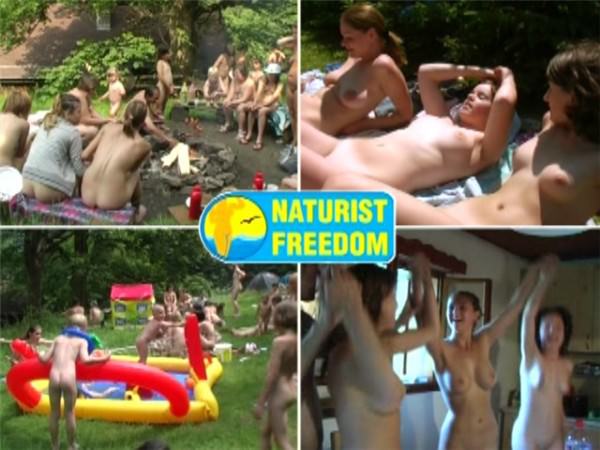 Picnic at nudists in a cottage place - Naturist Freedom [Nudism-Planet]