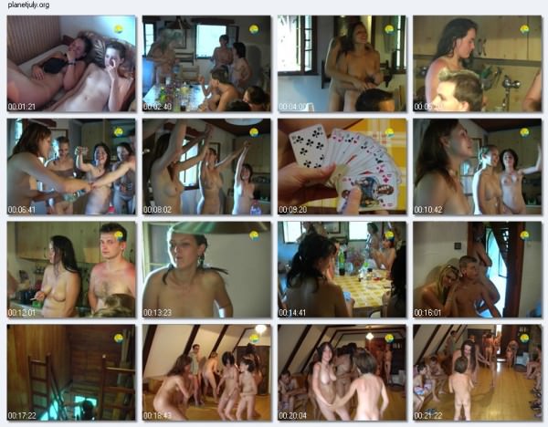 Family nudism - the Disco in a cottage [Nudism-Planet]