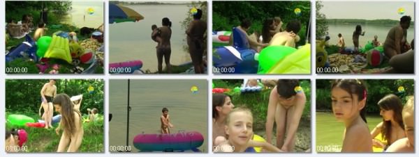 Videos about naked rest on the lake [Nudism-Planet]