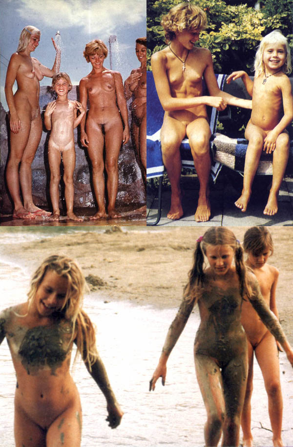 Retro family nudism [Nudism-Planet]