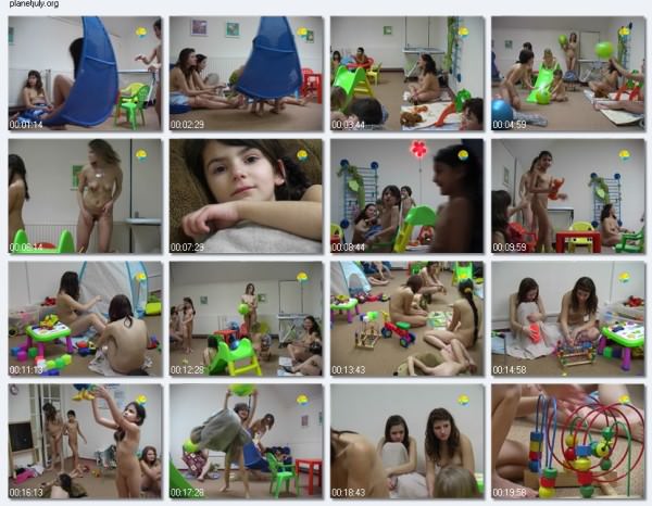 Naturism video - Nursery for games and entertainments [Nudism-Planet]