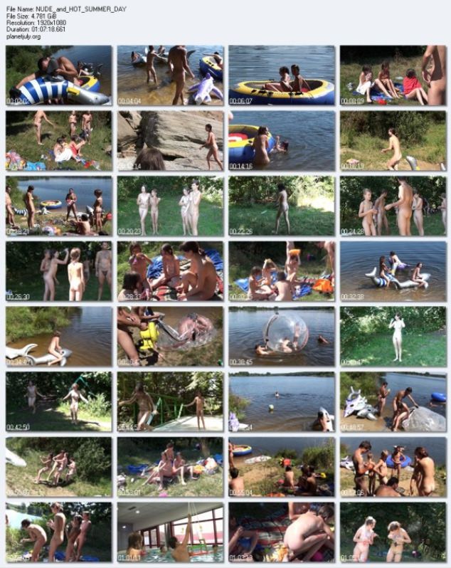 Sunny day and bare people - Purenudism HD video [Nudism-Planet]