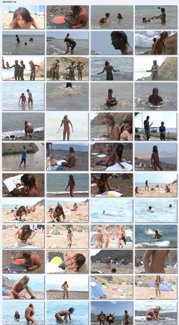 Nudism DVD video - Mars and Muddy Merry-Making [Nudism-Planet]