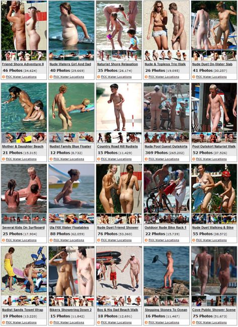 FKK water locations (set 3) - nudists on the Cote d'azur [Nudism-Planet]
