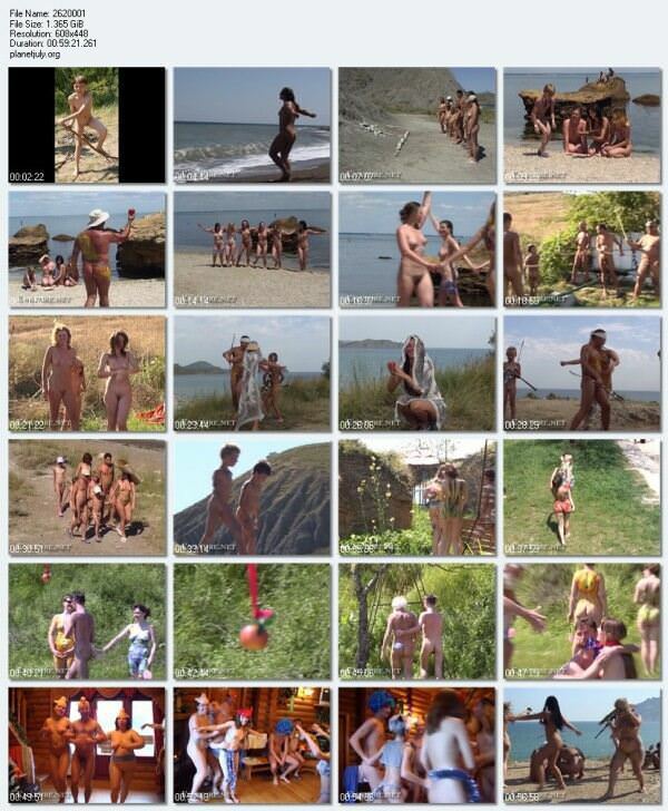 FKK | family nudism video - Take Off Your Clothes and Play [Nudism-Planet]