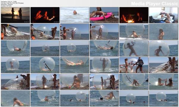 Purenudism video - Great Balls and Naked Fire [Nudism-Planet]