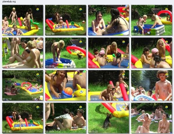 Family naturism video - Not only Skipping Ropes [Nudism-Planet]