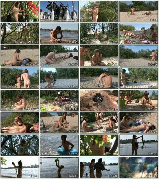 Family nudism of video outdoors - Its a wonderful job [Nudism-Planet]