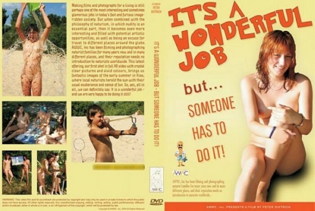 Family nudism of video outdoors - Its a wonderful job [Nudism-Planet]