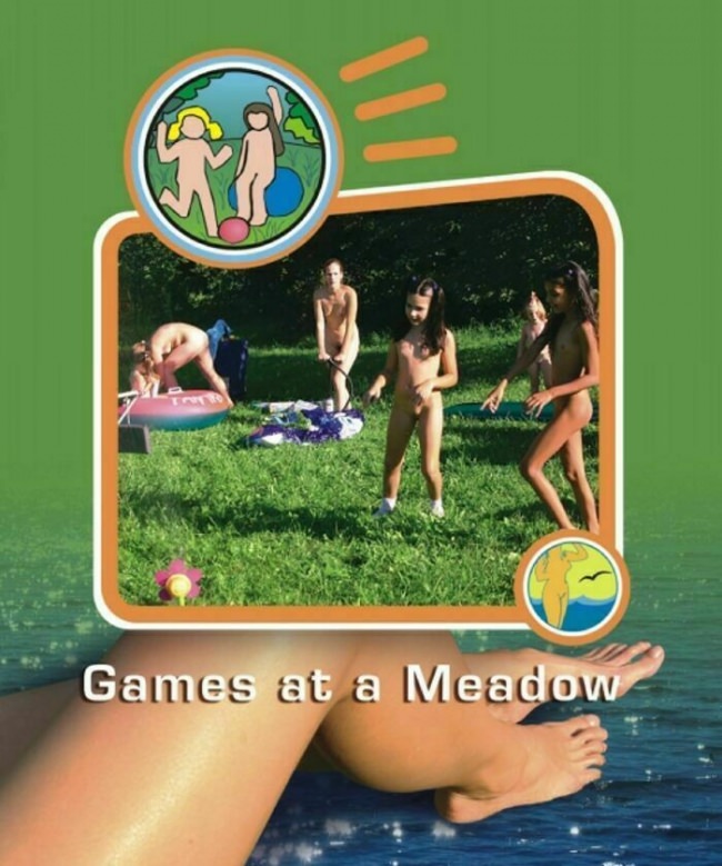 Games of young and adult nudists on a meadow - video Purenudism [Nudism-Planet]