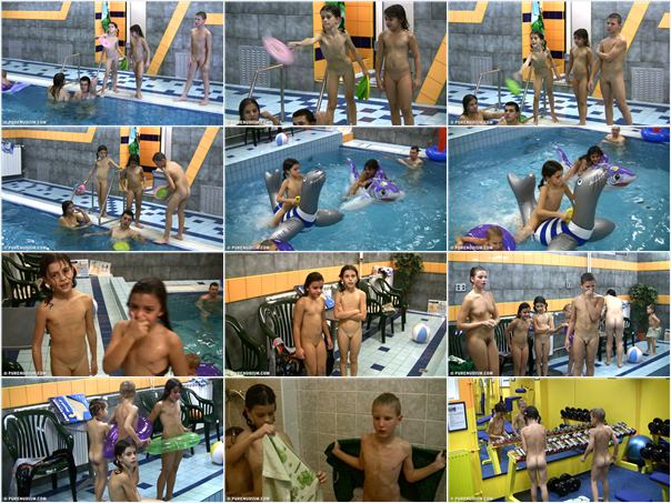 Neues Video Nudisten in den Pool [Nudism-Planet]