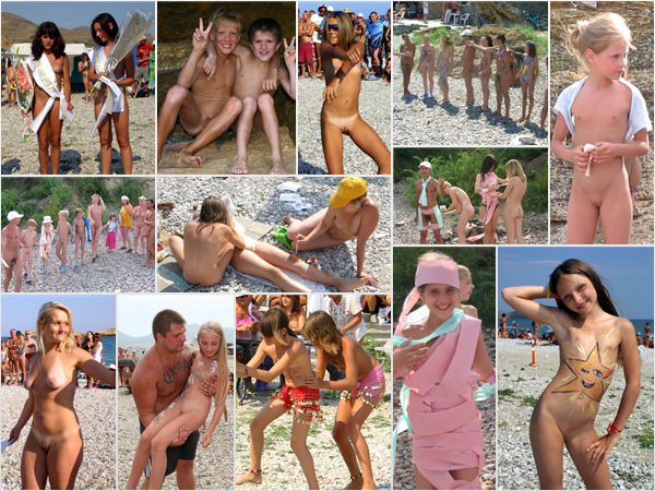 Nudists summer spend fun time at sea Photo (set 11) [Nudism-Planet]