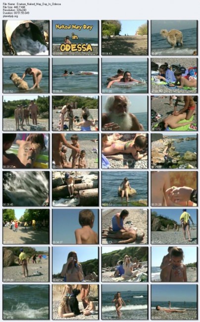 Nudism in Ukraine - nudist beaches in Odessa video [Nudism-Planet]